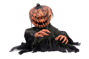 EUROPALMS Halloween Groundbreaker Kürbis-Monster, 50cm