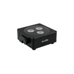 EUROLITE AKKU Flat Light 3 LED-Scheinwerfer RGBW Schwarz