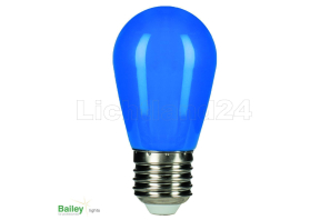 E27 - Party Illu LED Lampe (ST45) 1W BLAU