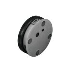 EUROPALMS Drehteller 15cm bis 5kg silber