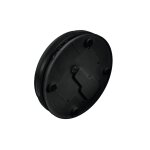 EUROPALMS Drehteller 45cm bis 40kg schwarz