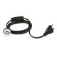 EUROLITE GU10-Fassung mit Netzkabel und Schalter, 1,8 m