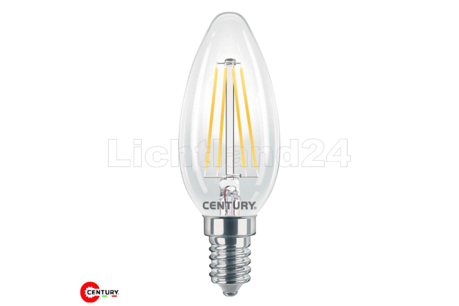 E14 LED Filament Kerze - INCANTO - C35 - 2W (= 25W) 2700K