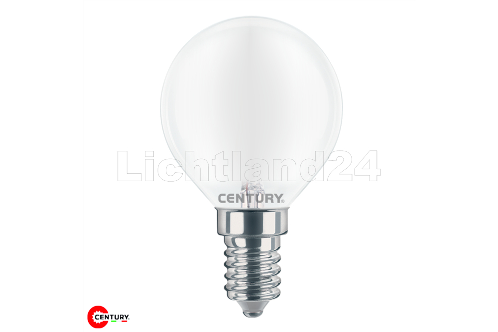 E14 LED Filament Tropfen matt - INCANTO - G45 - 6W (= 60W) 6500K