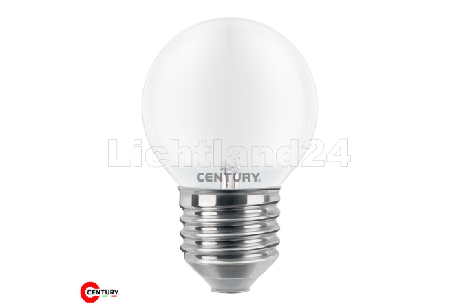 E27 LED Filament Tropfen matt - INCANTO - G45 - 6W (= 60W) 6000K
