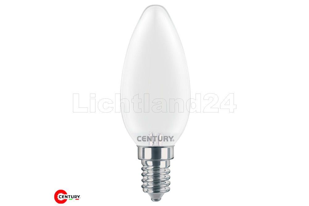 E14 LED Filament Kerze matt - INCANTO - C35 - 6W (= 60W) 6000K