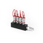TCM FX CO2-Verteilerblock 4x 3/8 Zoll IN auf 1x 3/8 Zoll OUT