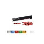 TCM FX Elektrische Konfetti-Ladung 50cm rot metallic