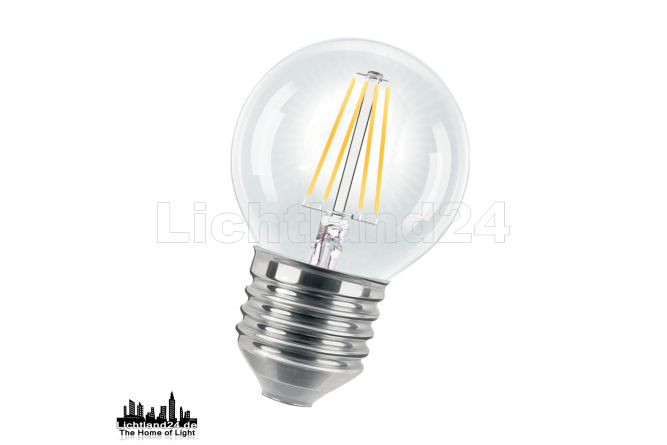E27 LED Filament Tropfen G45 - 2W (= 25W) 2700K