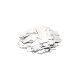 TCM FX Metallic Konfetti rechteckig 55x18mm weiß 1kg