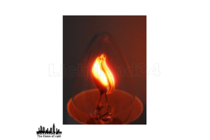E14 - Mini-Flammen Kerze (25x60mm) Flicker Flackerkerze Glühlampe 3 Watt -  NEON