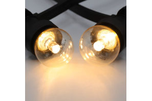 E27 City LED - 2 Watt G45 dimmbare Tropfenlampe LENS warmweiß 2650K (vergl. +20W)