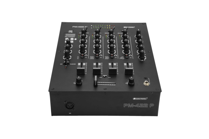 OMNITRONIC PM-422P 4-Kanal-DJ-Mixer mit Bluetooth und...