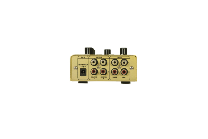 OMNITRONIC GNOME-202P Mini-Mixer gold