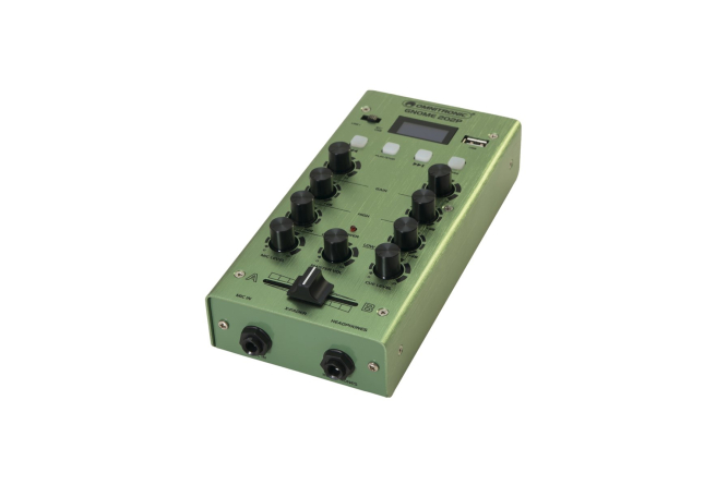 OMNITRONIC GNOME-202P Mini-Mixer grün