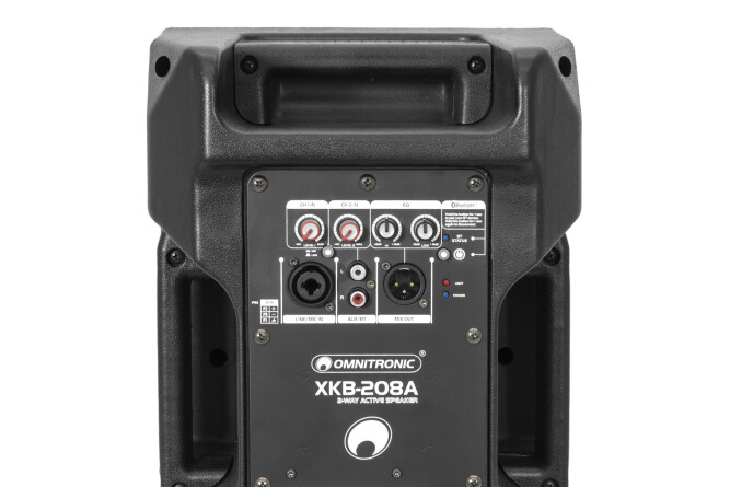 OMNITRONIC XKB-208A 2-Wege Lautsprecher, aktiv, Bluetooth