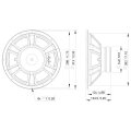 LAVOCE WSF122.02 12 Zoll  Woofer, Ferrit, Stahlkorb