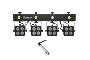 EUROLITE Set LED KLS-180 + QuickDMX Funkempfänger