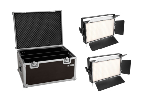 EUROLITE Set 2x LED PLL-360 6000K Panel + Case