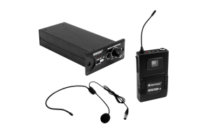 OMNITRONIC Set MOM-10BT4 Empfangsmodul + Taschensender + Headset-Mikrofon