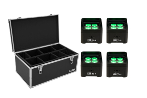 EUROLITE Set 4x LED TL-4 Trusslight + Case