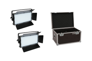 EUROLITE Set 2x LED PLL-480 CW/WW Panel + Case