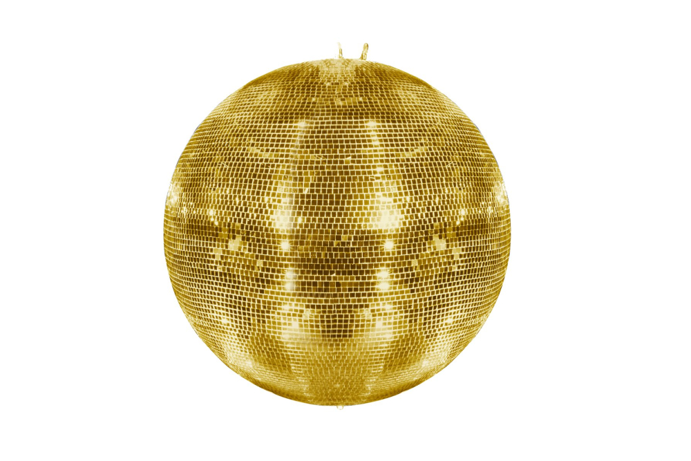 EUROLITE Spiegelkugel 75cm gold