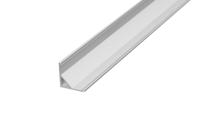 EUROLITE Eck-Profil für LED Strip silber 2m