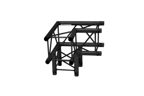 ALUTRUSS DECOLOCK DQ4-SPAL30 3-Weg Ecke 90° sw