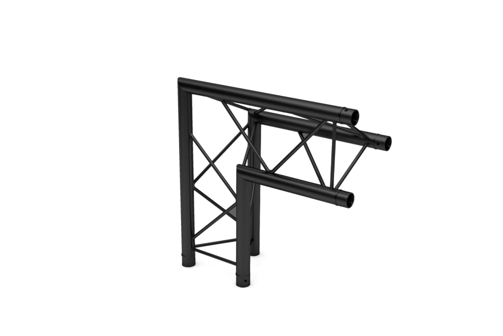 ALUTRUSS DECOLOCK DQ3-SPAC21 2-Weg Ecke 90° sw