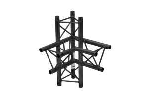 ALUTRUSS DECOLOCK DQ3-SPAC44 4-Weg Ecke links sw