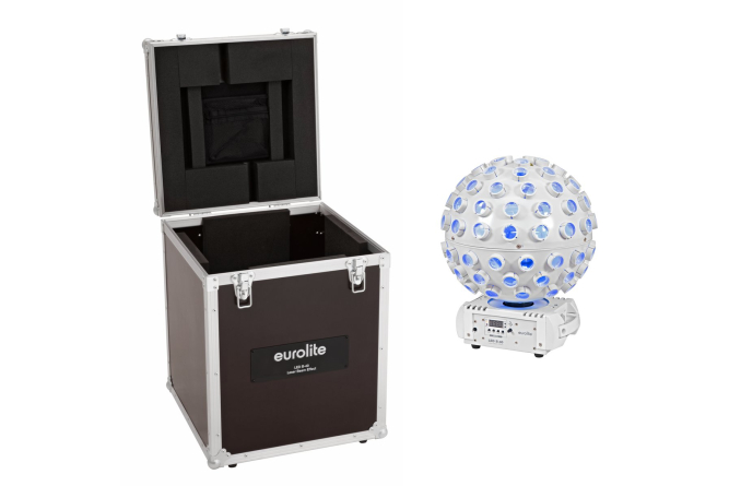 EUROLITE Set LED B-40 Laser Strahleneffekt weiß + Case