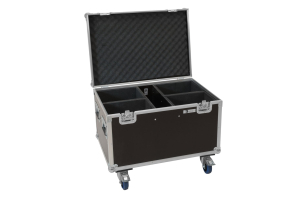 ROADINGER Flightcase 4x LED Theatre COB 200 Serie, mit Rollen