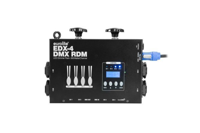 EUROLITE EDX-4 DMX RDM LED-Dimmerpack