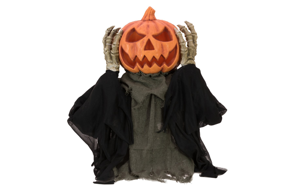 EUROPALMS Halloween Figur POP-UP Kürbis, animiert 70cm