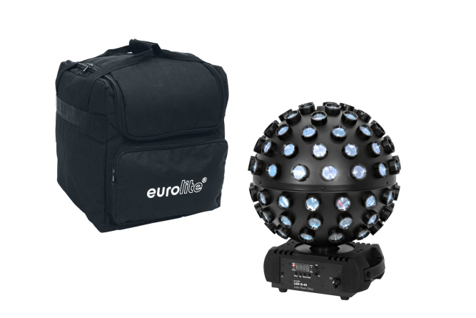 EUROLITE Set LED B-40 Laser Strahleneffekt + Soft-Bag