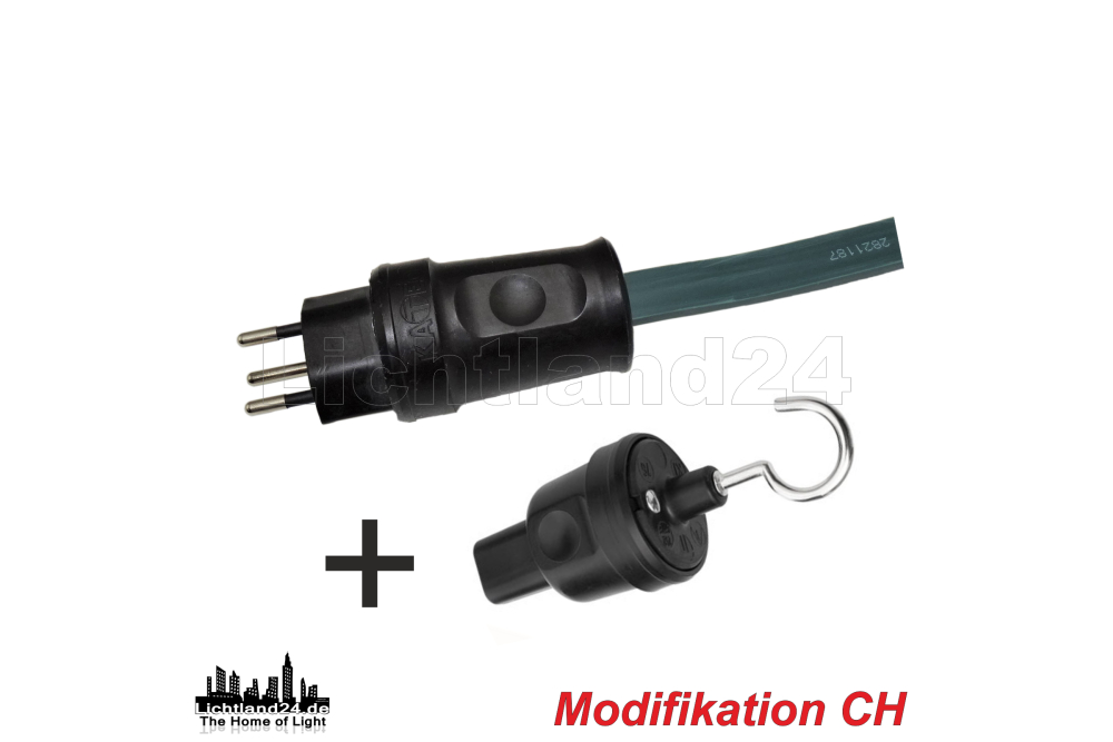 Illu Kabel Flachleitung schwarz H05RNH2-F 2x1,5 (IP44) - Dein Shop fü, €  1,99