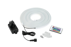 EUROLITE LED Neon Flex 24V RGB 5m mit IR Set