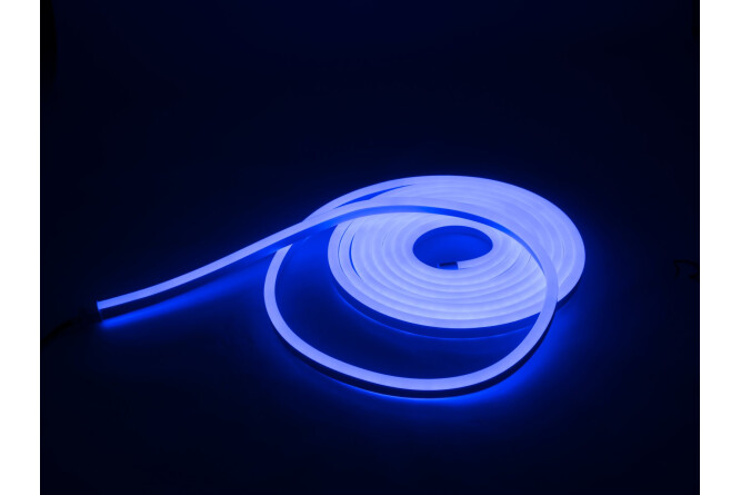 EUROLITE LED Neon Flex 24V 5m blau Set