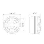 LAVOCE DN20.40T 2 Zoll  Kompressionstreiber, Neodym