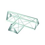 DECOTRUSS SAT-36 T-Stück 3-Weg horizontal alufarben