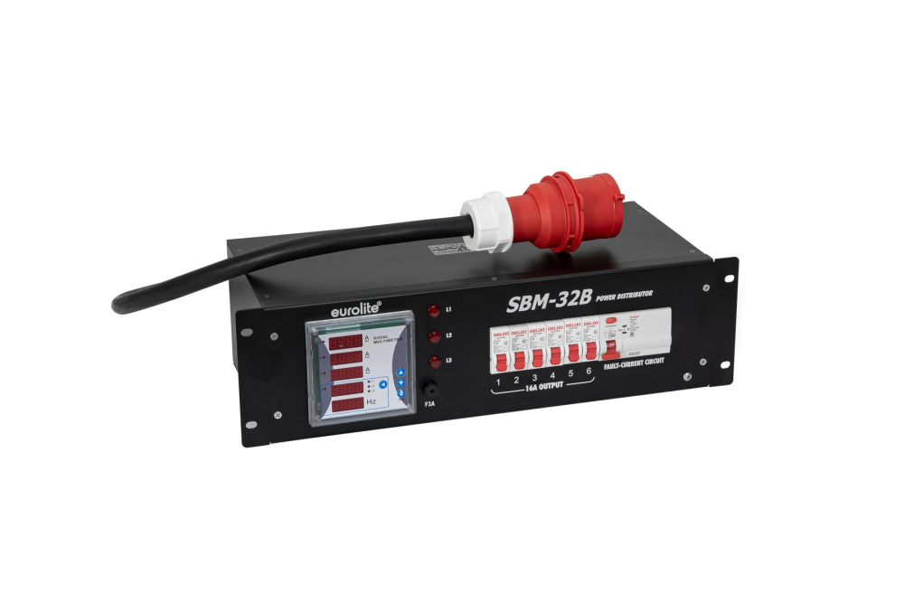 EUROLITE SBM-32B Stromverteiler