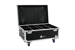 ROADINGER Flightcase 8x LED IP PAR 7x10W RGBL