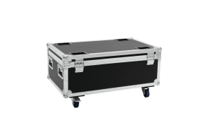 ROADINGER Flightcase 8x LED IP PAR 7x10W RGBL