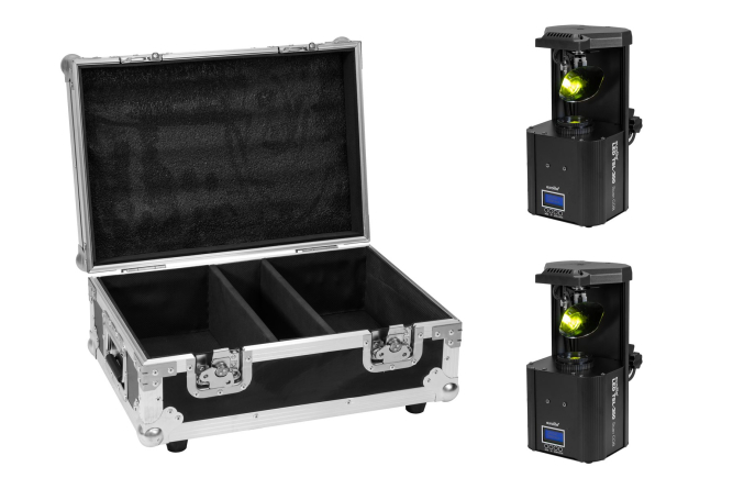 EUROLITE Set 2x LED TSL-350 Scan COB + Case