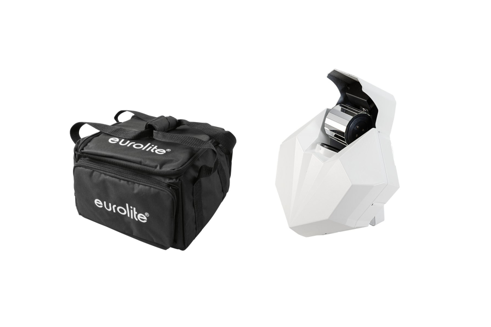 EUROLITE Set LED CAT-80 Strahleneffekt ws + Soft-Bag