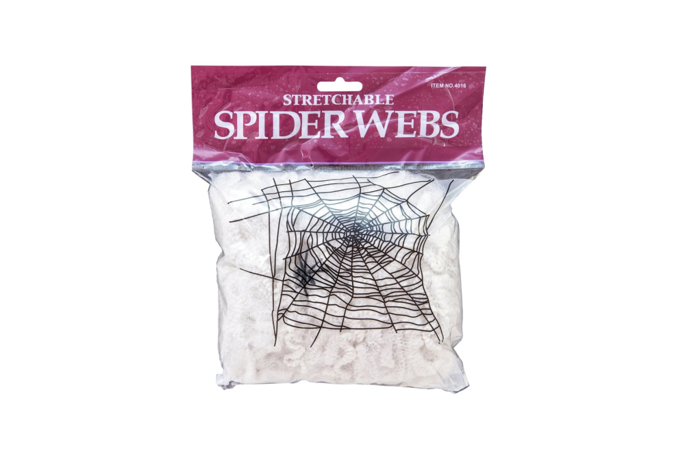 EUROPALMS Halloween Spinnennetz weiß 50g