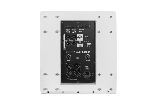 OMNITRONIC MAXX-1206DSP 2.1 Aktiv-System weiß
