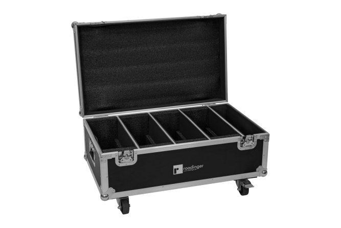 ROADINGER Flightcase 4x LED CLS-18 QCL RGB/WW