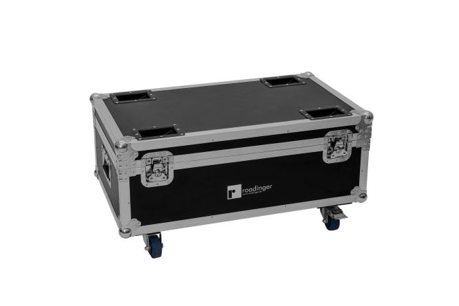 ROADINGER Flightcase 4x LED CLS-18 QCL RGB/WW